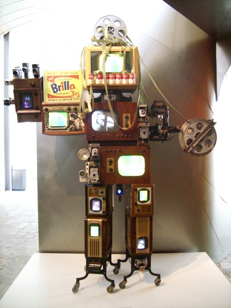 Andy Warhol Robot by Nam June Paik